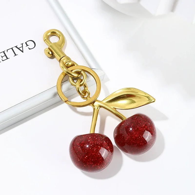 Trendy Cherry Charm Accessory