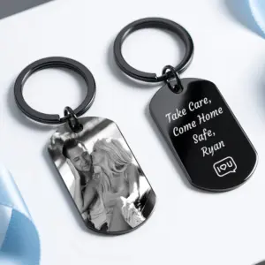 Personalized Photo Keychain for Bags