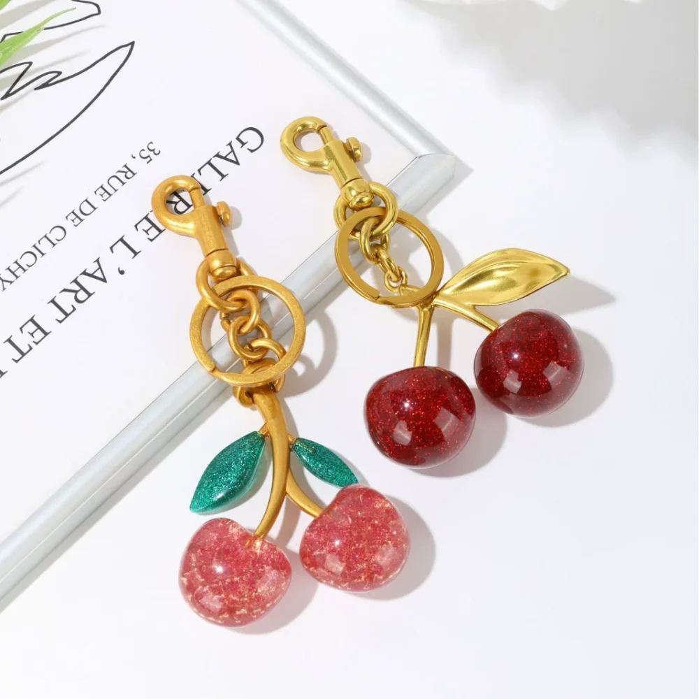 Trendy Cherry Charm Accessory - Image 4